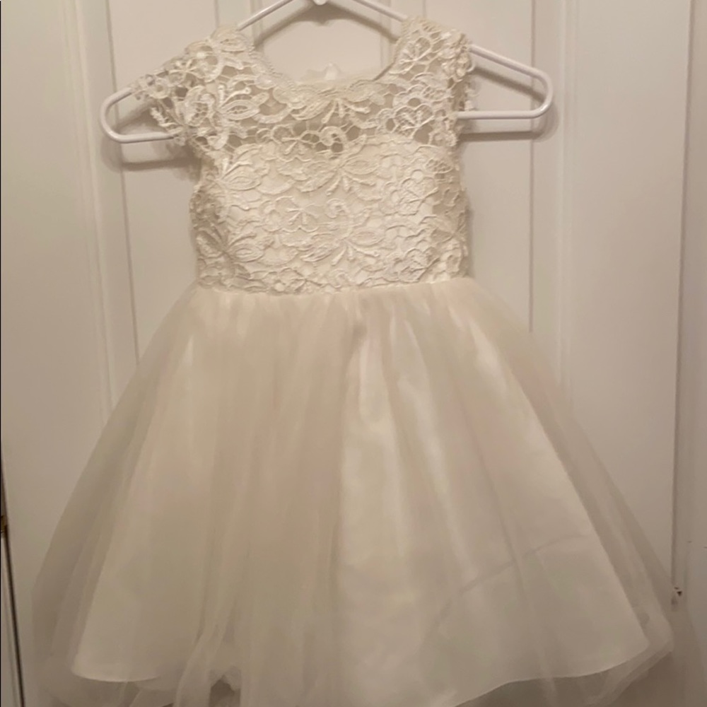 Flower Girl Dress Ivory